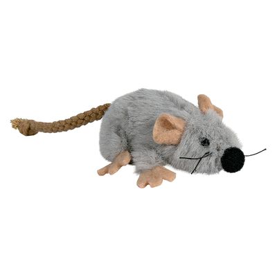 Trixie Cat Toy Plush Mouse with Catnip 7 cm