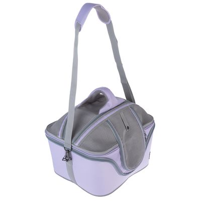 TIAKI Lavender Pet Carrier 46 x 36 x 35 cm (L x W x H)