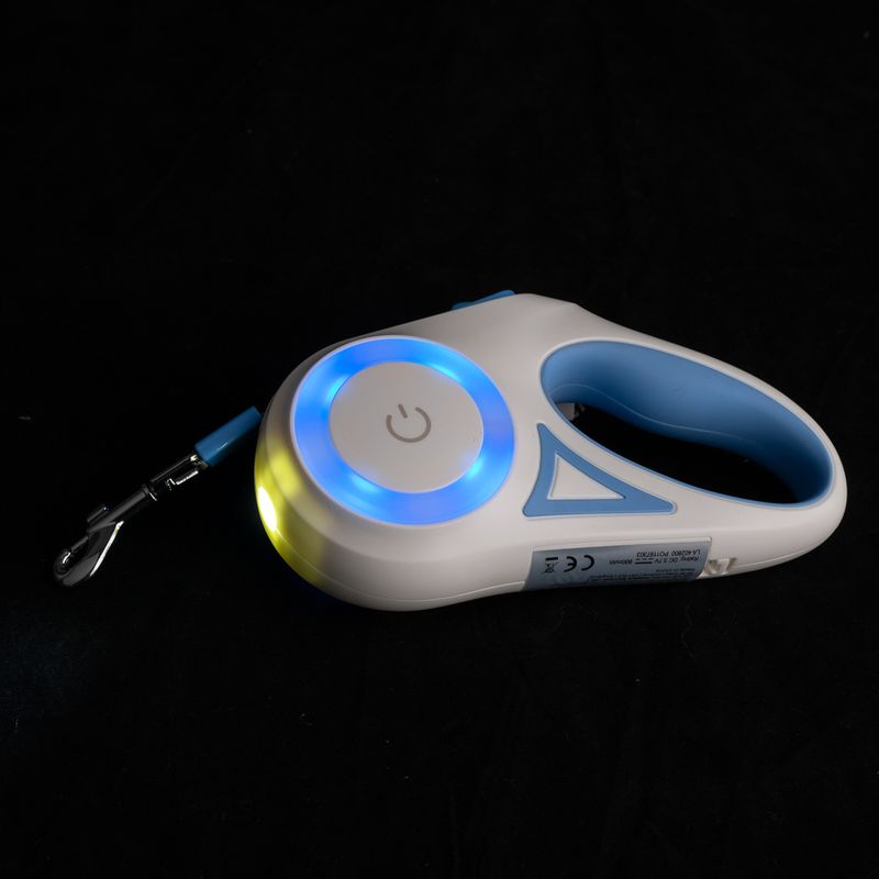 TIAKI Dragonfly Retractable Lead with Light - 5m For Dogs up to 25kg (approx. 5m)