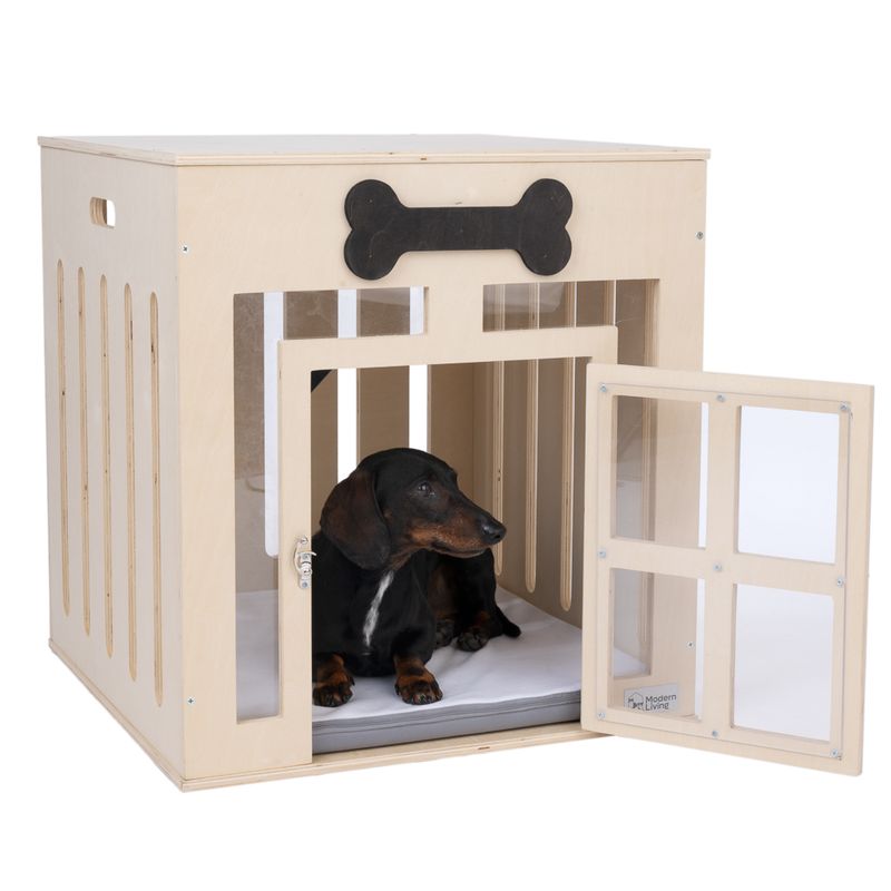 Modern Living Borlänge Indoor Dog Crate 58.5 x 58.5 x 64cm (L x W x H)