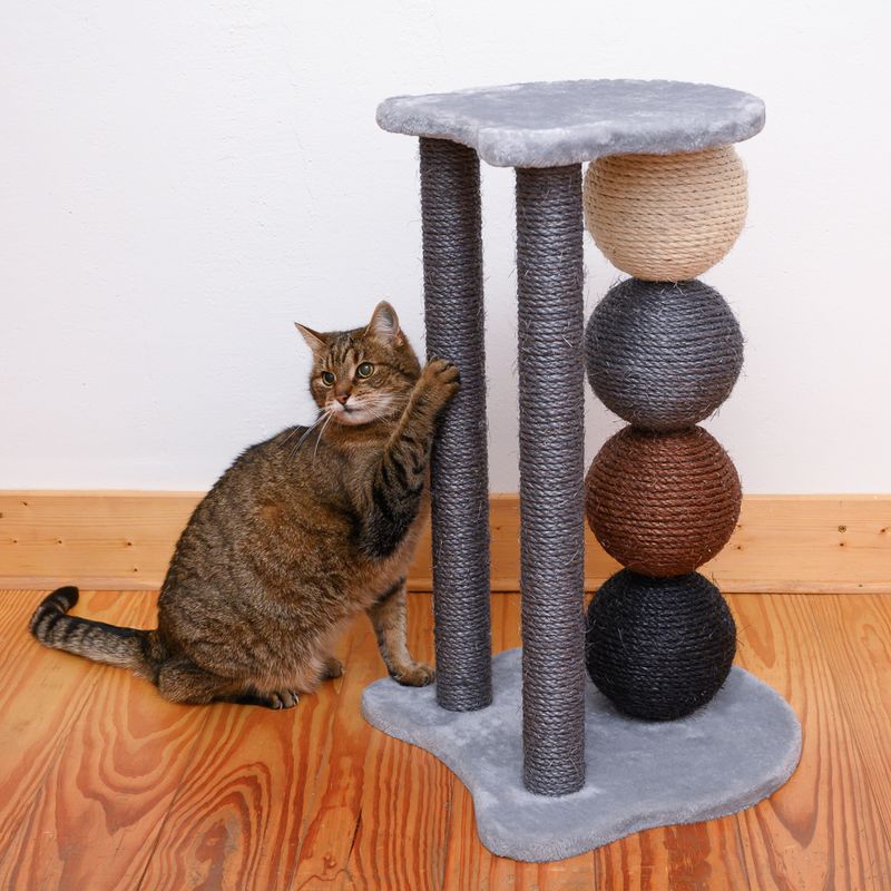 Planet Scratch Post grey