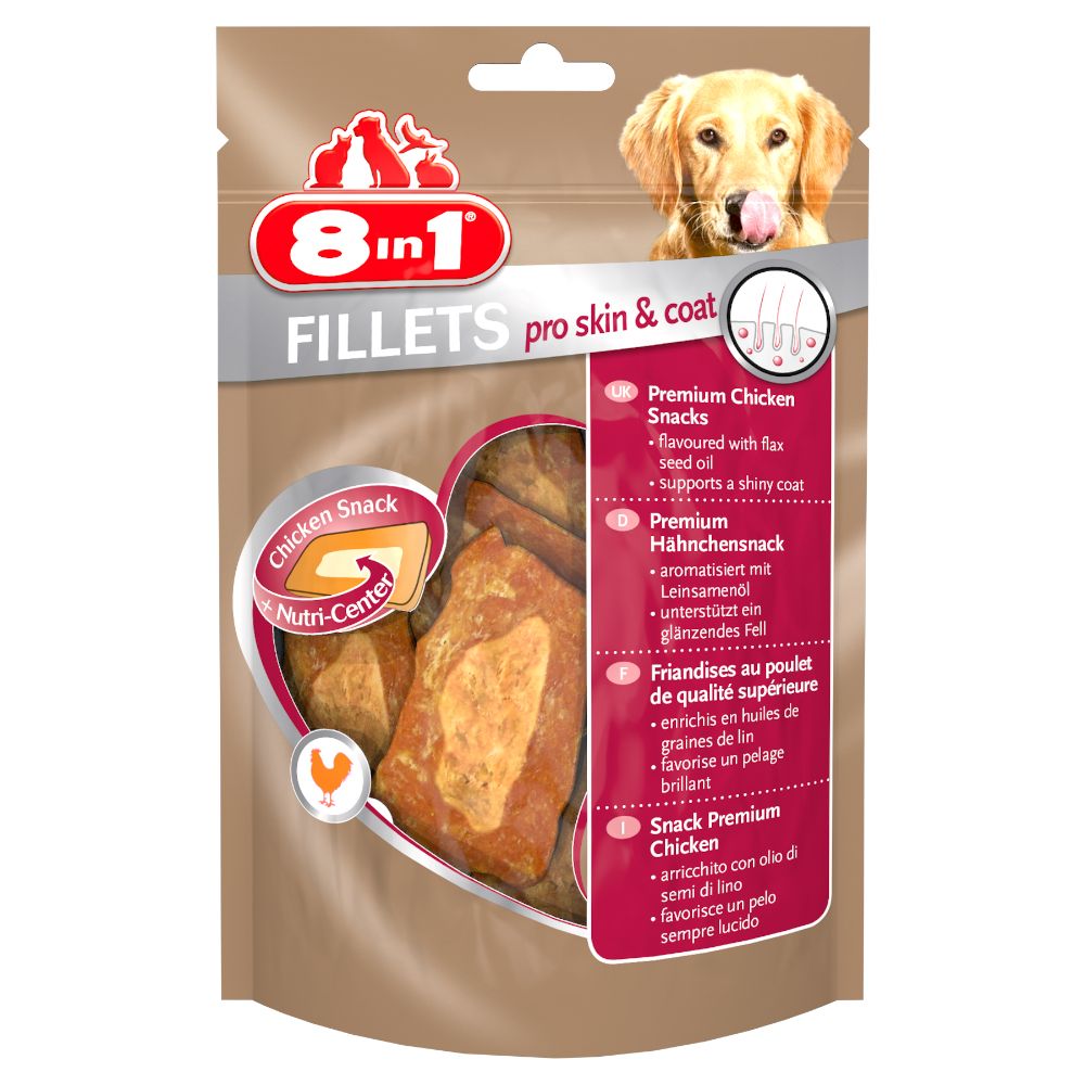 8in1 Fillets Pro Skin & Coat - Small 80g