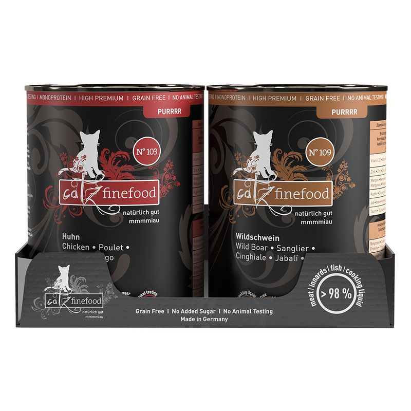 catz finefood Purrrr Can 6 x 400g Chicken (6 x 400g)