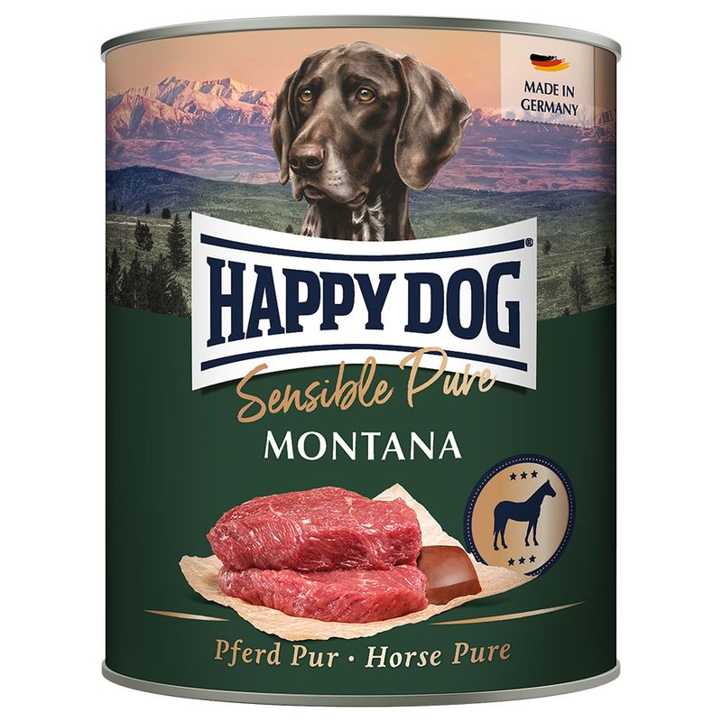 Saver Pack Happy Dog Sensitive Pure 24 x 800 g Germany (pure beef)