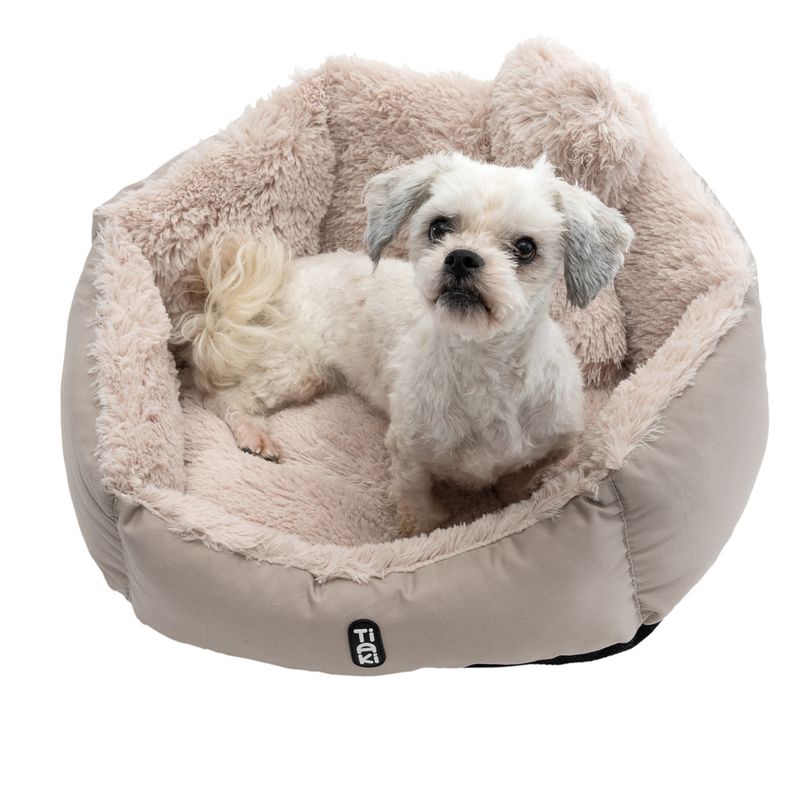 TIAKI Fluffy Bone Cuddle Bed 50 x 40 x 20 cm (L x W x H)