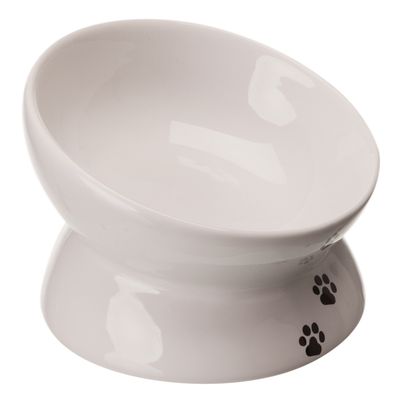 Trixie Tilted Ceramic Bowl 150ml, 13cm diameter