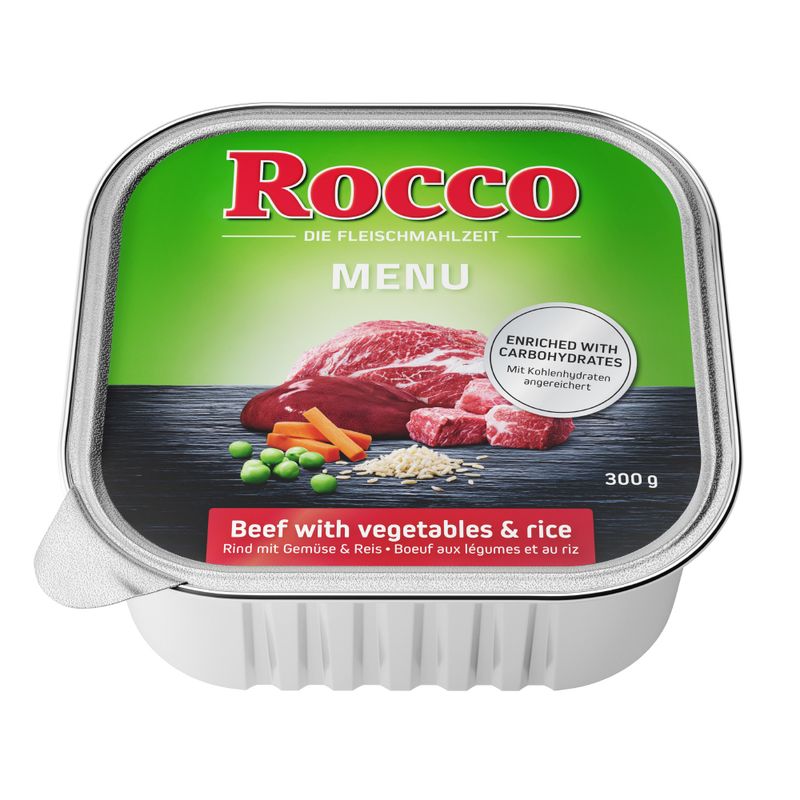 Rocco Menu Trays 9 x 300g Menu Mix 1: Beef, Poultry, Lamb