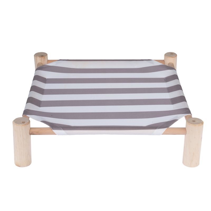 TIAKI Stripes Cat Bed 50 x 50 x 13cm (L x W x H)