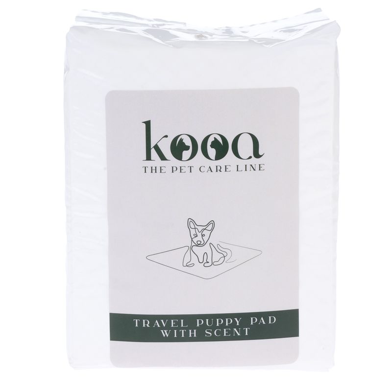kooa Travel Puppy Pads with Scent 15 Pads