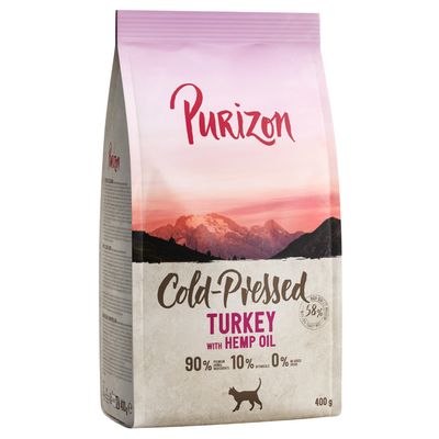 Purizon Cold-Pressed Turkey with Hemp Oil 400g