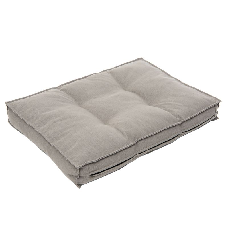 Hamilton ecoLIFE Dog Bed Grey 90 x 62 x 12 cm (L x W x H)