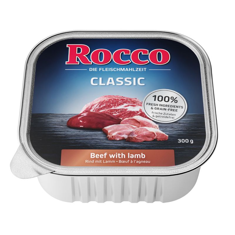 Rocco Classic Trays 9 x 300g Pure Beef