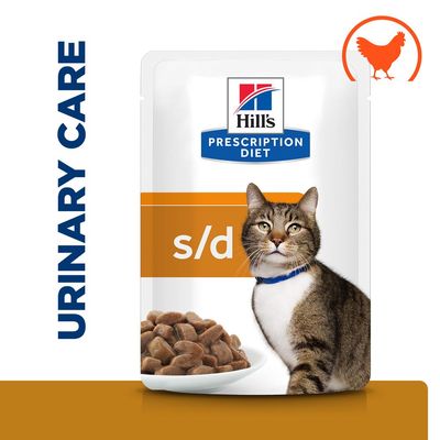 Hill's Prescription Diet s/d Urinary Care with Chicken 12 x 85g
