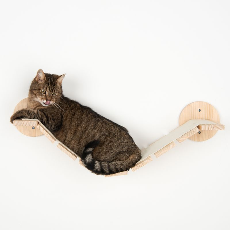 Modern Living Sia Wall Mounted Suspension Bridge 91 x 21.5 x 15.5 cm (L x W x H)