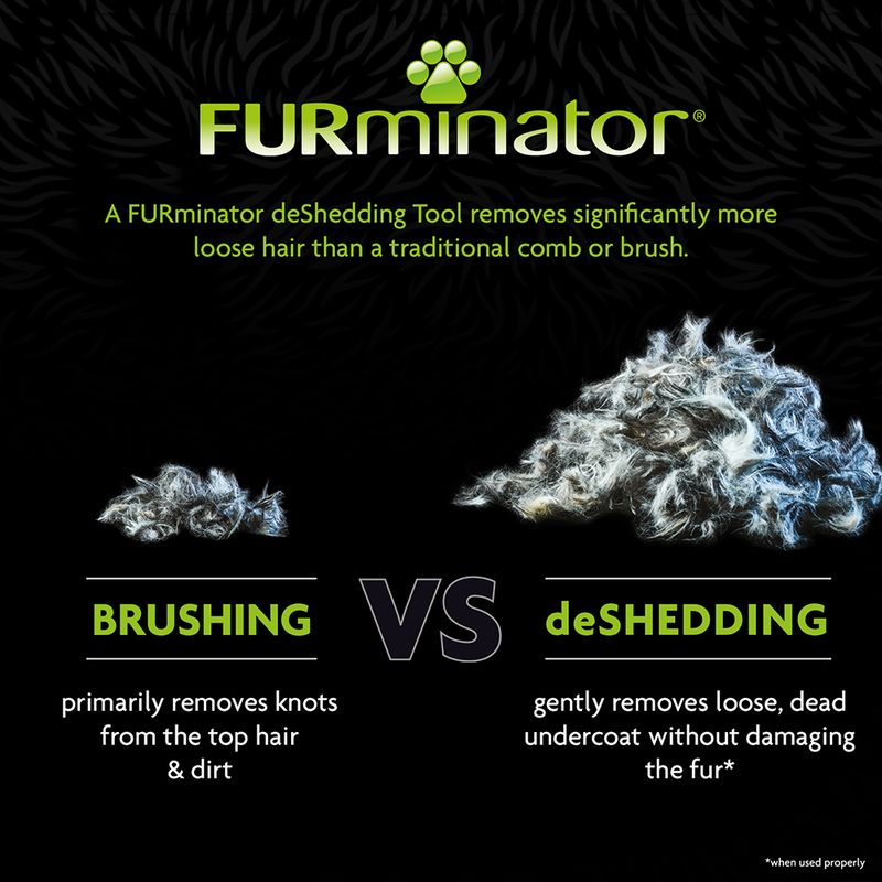 FURminator deShedding Tool L Long Hair Width 9.6cm