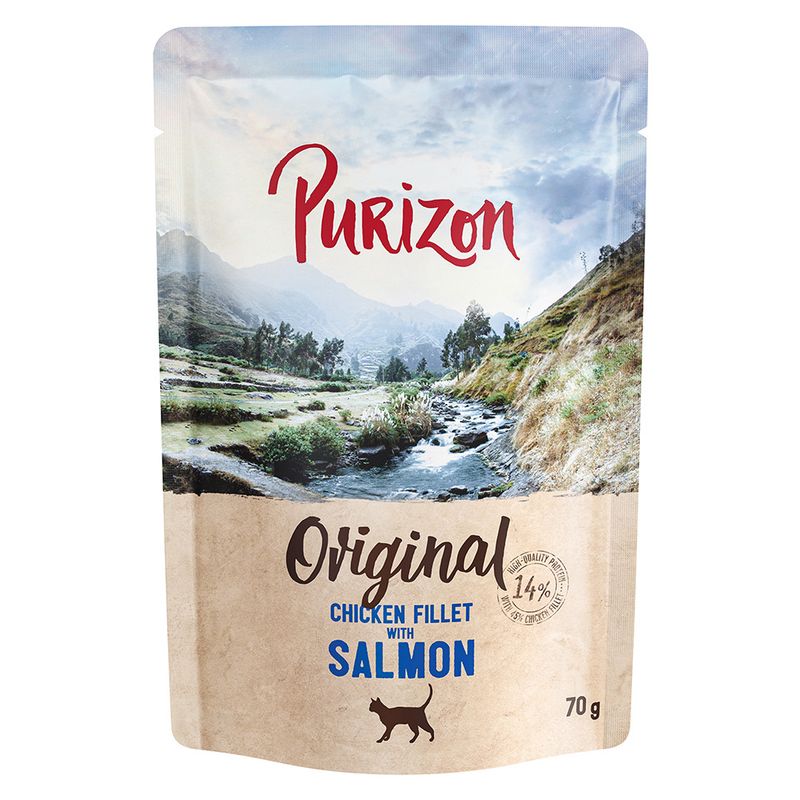 Purizon Adult Grain-Free Saver Pack 24 x 70g Mixed Pack (3 varieties)