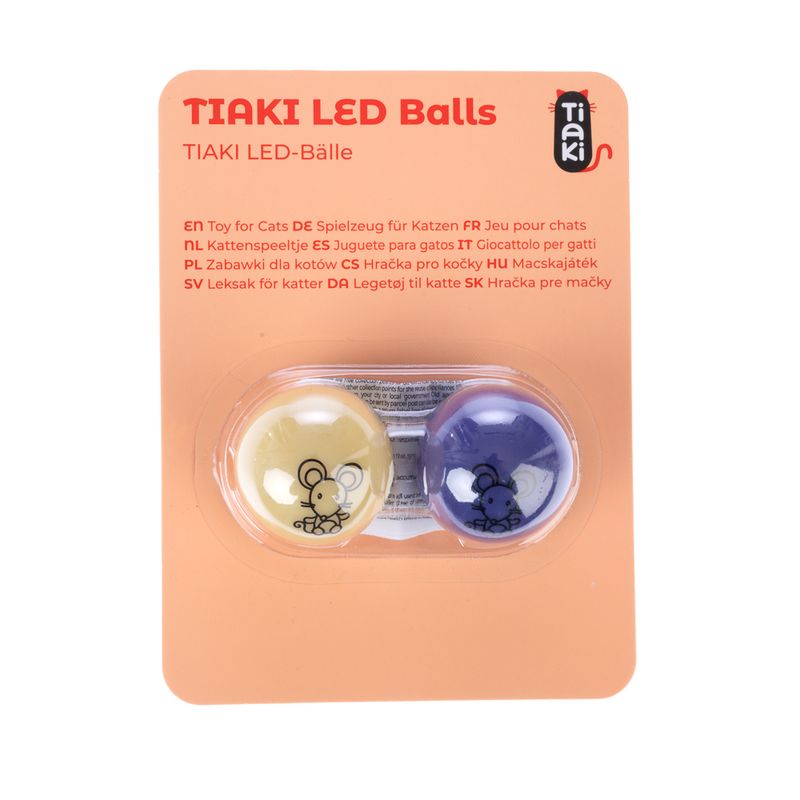 TIAKI LED Balls for Cats Set of 2