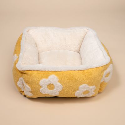 TIAKI Flower Dog Bed Round: approx. diameter 51 x (H) 18 cm