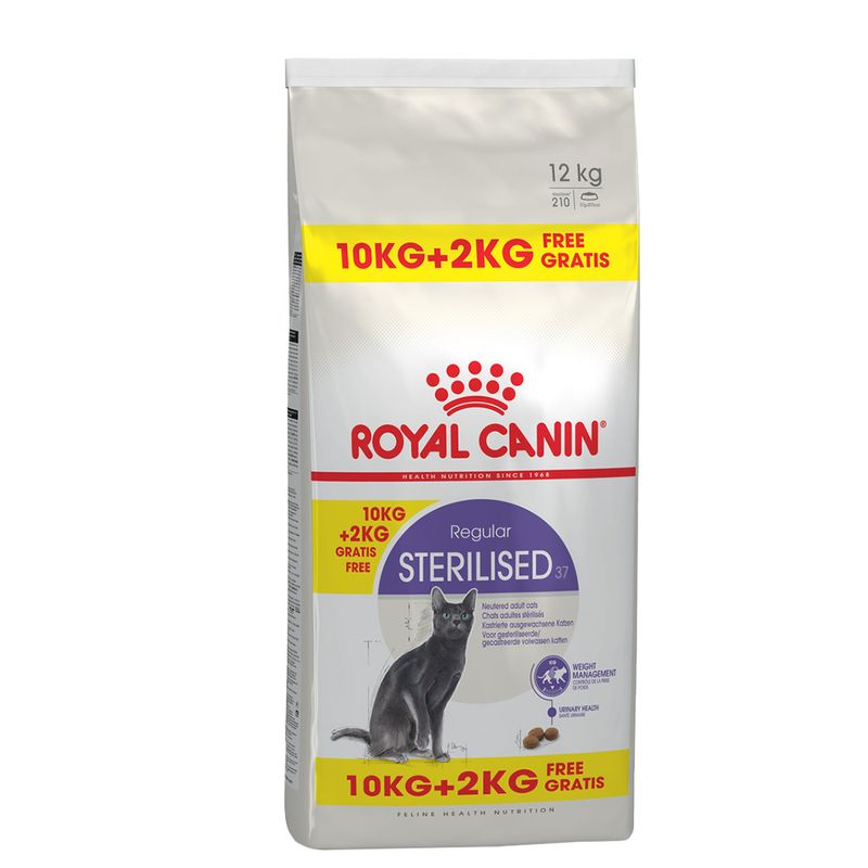 12kg Royal Canin Dry Cat Food - 10kg + 2kg Free! * Persian Adult (10kg + 2kg)