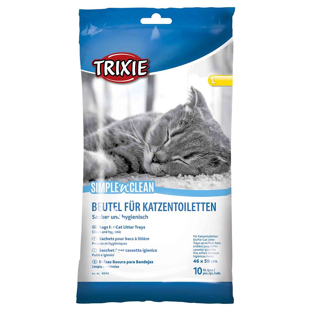 Trixie Simple’n’Clean Litter Tray Bags 10 Bags (46 x 59cm)