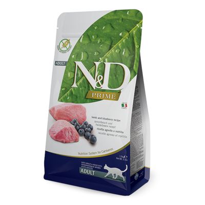 Farmina N&D Prime Grain Free Adult with Lamb & Blueberry Economy package 3 x 1,5 kg