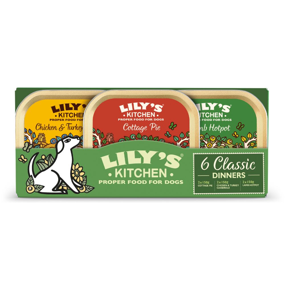 Lily's Kitchen Classic Dinners for Dogs 6 x 150g