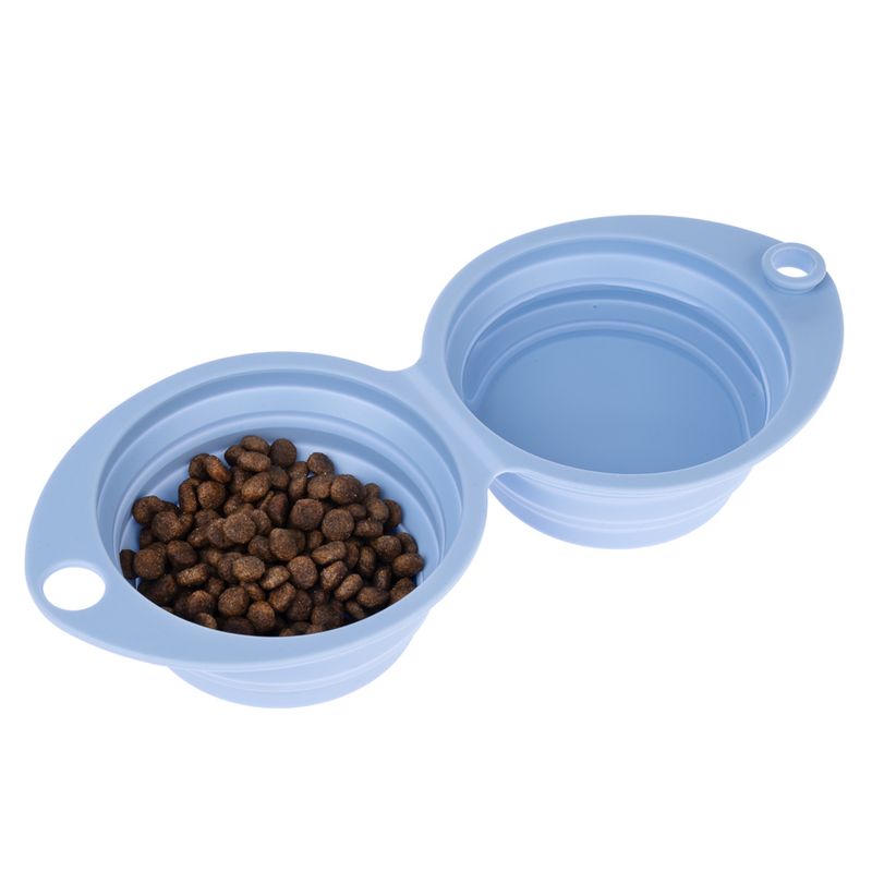 TIAKI Mini Double Portable Silicone Bowl 2 x 350ml