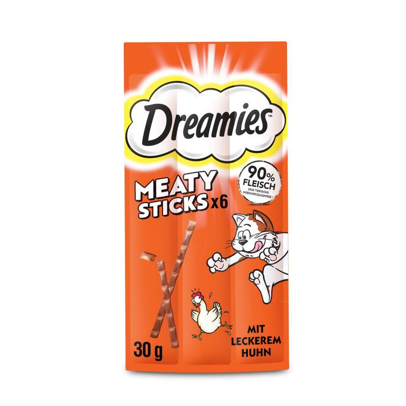 Dreamies Meaty Sticks Chicken (6 x 5g)