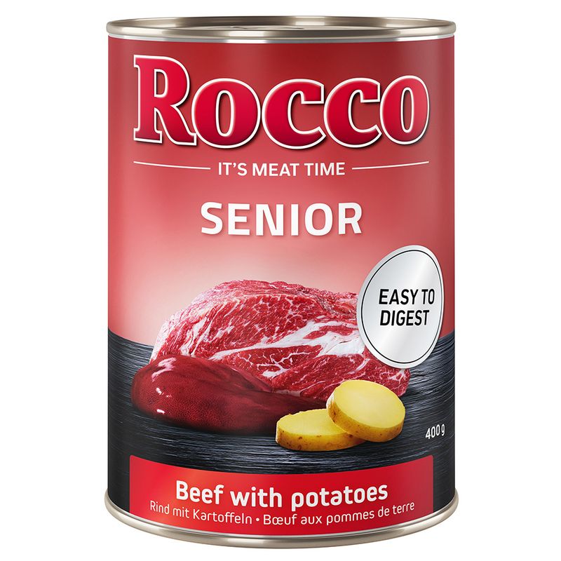 Rocco Senior Saver Pack 24 x 400g Mixed Pack (2 Varieties)