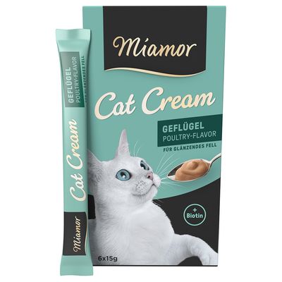 Miamor Cat Snack Poultry-Cream 6 x 15g