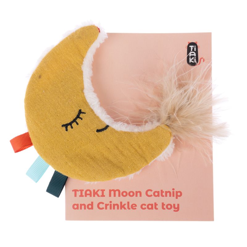TIAKI Moon Catnip & Crinkle Cat Toy 1 Toy
