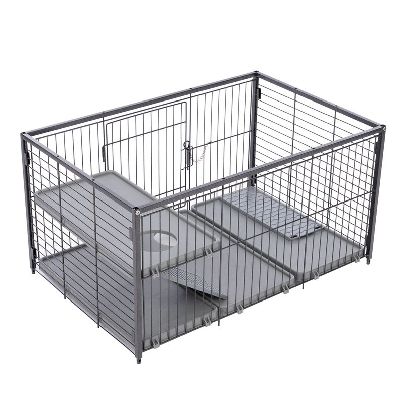TIAKI Villa Small Pet Cage Main Cage: 79 x 52 x 99.5cm (L x W x H)