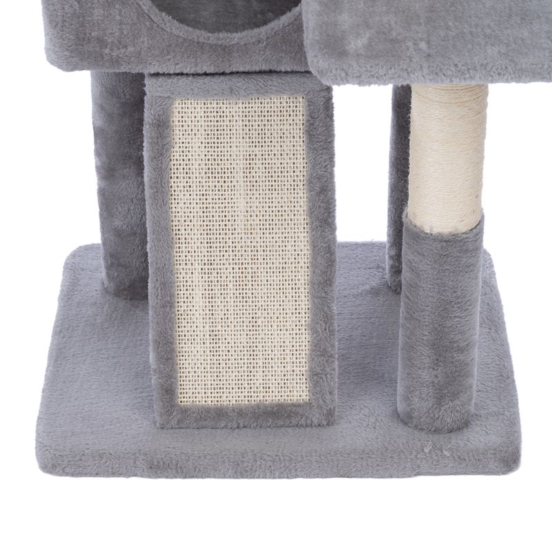 zooplus Basics Medium Scratching Tree Grey