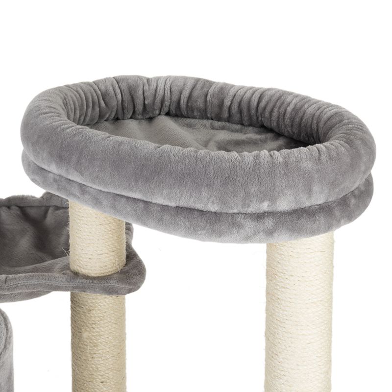 Bear's Den Cat Tree Light Grey