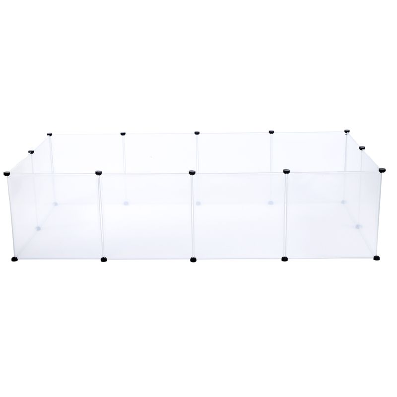 TIAKI Plastic Puppy Playpen 12 Panels: 50 x 50cm (W x H)