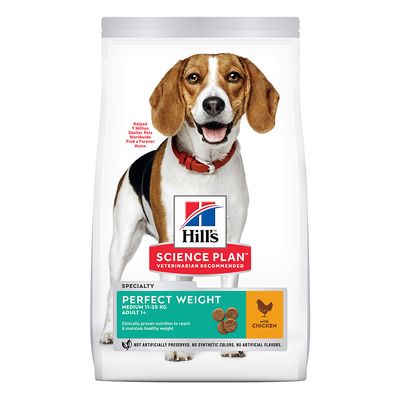 Hill's Science Plan Adult 1-6 Perfect Weight Medium with Chicken 2.5kg