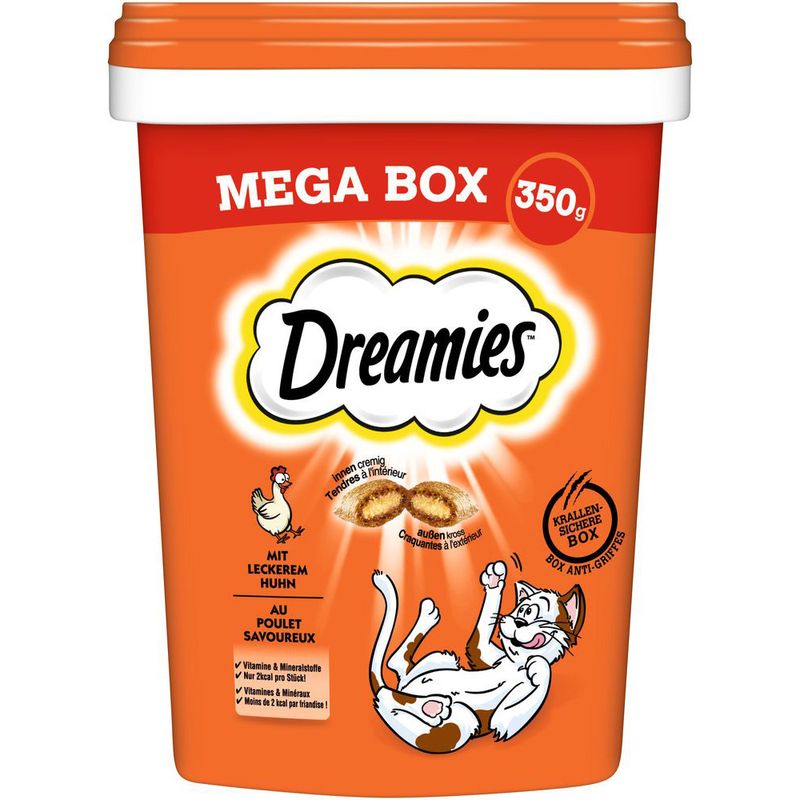 Dreamies Mega Tub Cheese (350g)