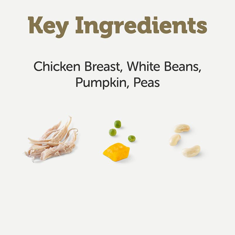 Applaws Taste Toppers in Gravy 12 x 85g Chicken Breast with White Beans, Pumpkin & Peas