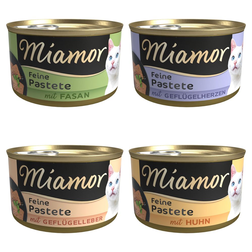 Miamor Pâté 12 x 85g Mixed Pack: Fish