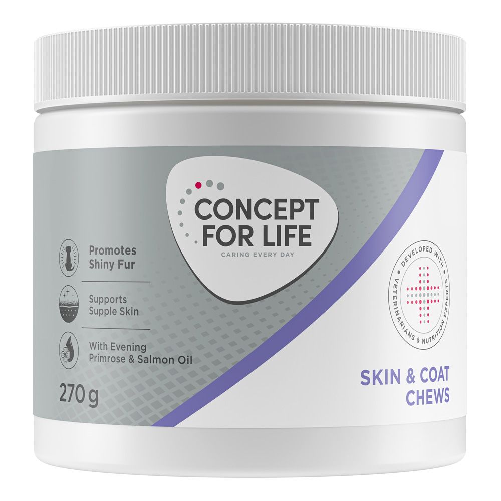Concept for Life Skin & Coat Supplements Chews 270g