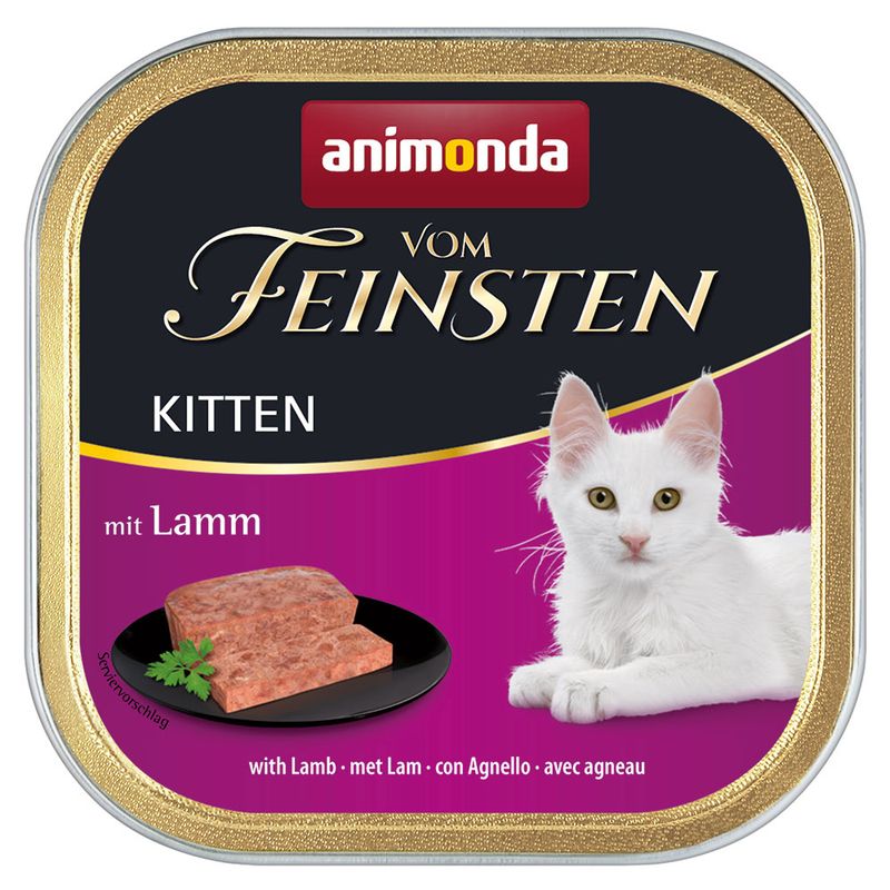 animonda vom Feinsten Kitten 6 x 100g With Beef