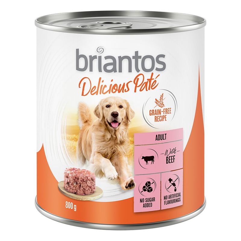 Briantos Delicious Paté 6 x 800g Mixed Pack (3 Varieties)