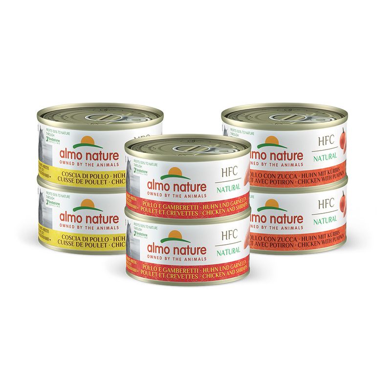 Almo Nature Saver Pack 24 x 70g HFC Natural Atlantic Tuna