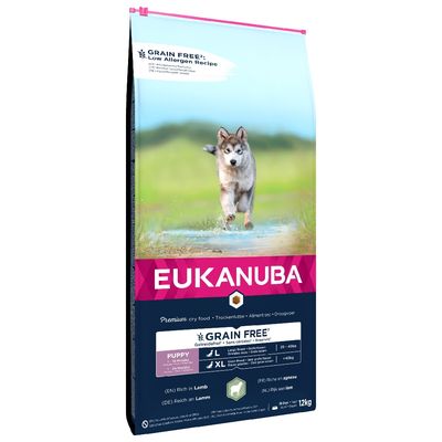 Eukanuba Grain Free Puppy Large Breed - Lamb 12kg