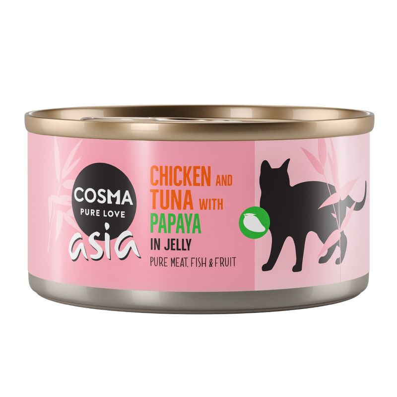 Cosma Asia in Jelly 6 x 170g Mix 1 (4 Varieties)