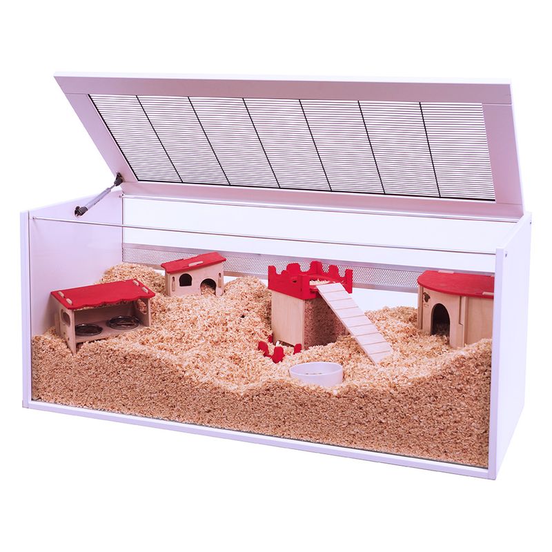 Skyline Marrakesh Small Pet Cage Natural 80: 77 x 47 x 40cm (L x W x H)