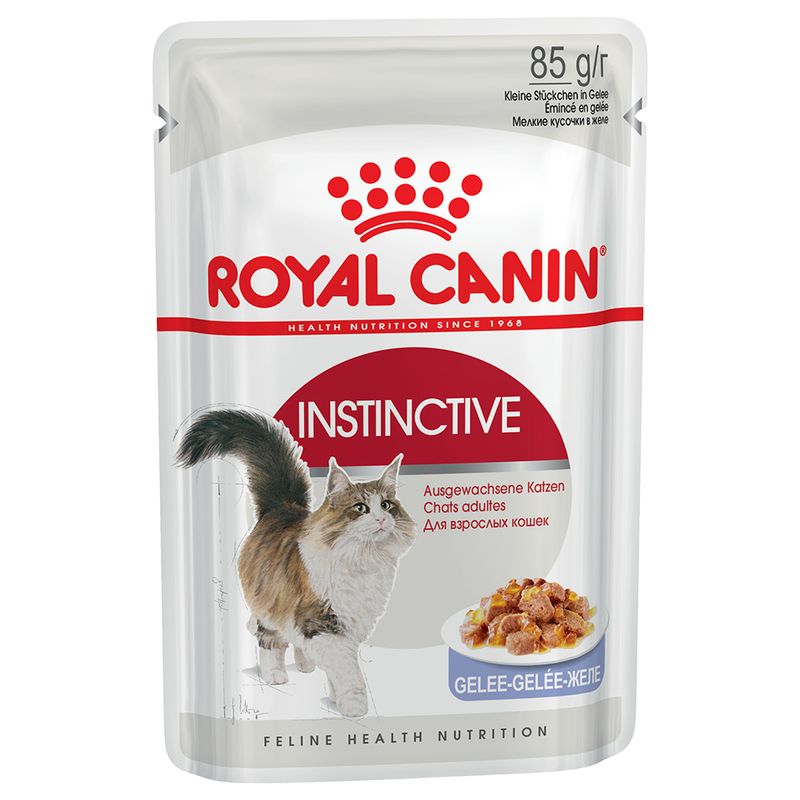 Royal Canin Wet Cat Food Saver Pack 24 x 85g Instinctive in Gravy