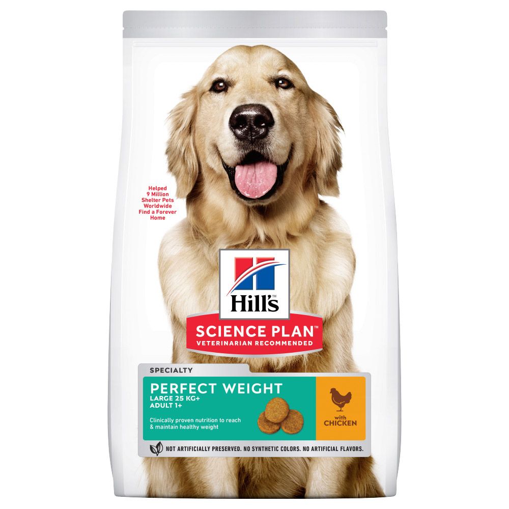 Hill's Science Plan Adult 1+ Perfect Weight Large Breed with Chicken 12kg