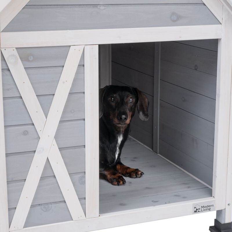 Modern Living Belmont Outdoor Dog Kennel approx. 101 x 92 x 95.5 cm (L x W x H)