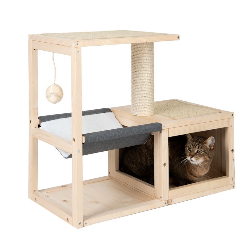 Modern Living Bora Bora Cat House 70 x 35 x 60cm (L x W x H)